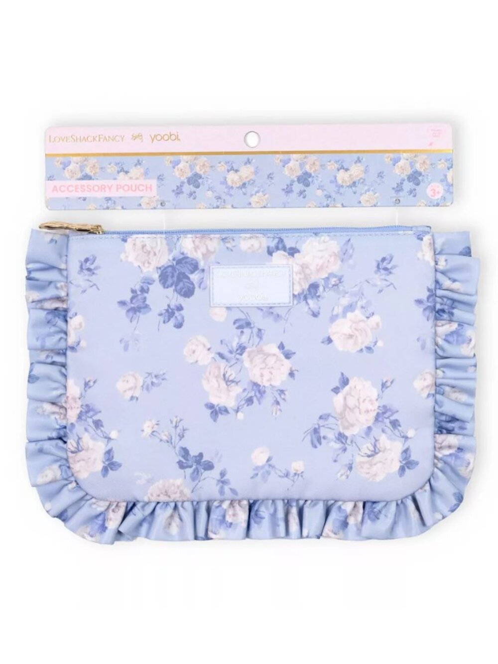 LoveShackFancy x Target - Yoobi Pencil Case with Ruffles - Everblooming Rosettes